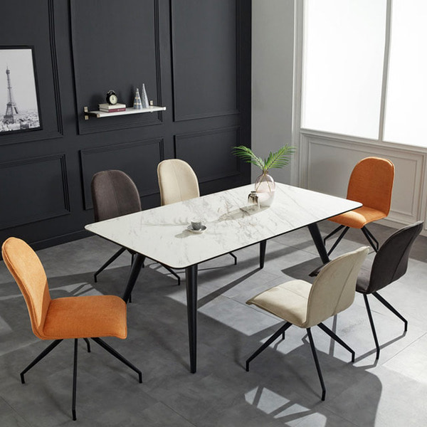 이태리 천연 세라믹 4인 식탁 테이블 인스타